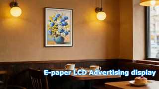 E-paper LCD Advertising display