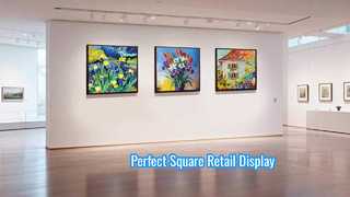 1:1 Perfect vision square LCD display